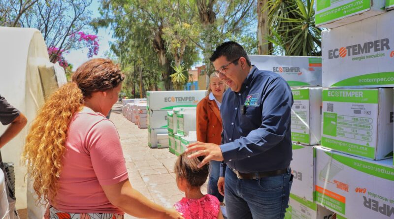 Impulsan bienestar en Jesús María: más de 150 familias mejoran su vivienda en Venadero
